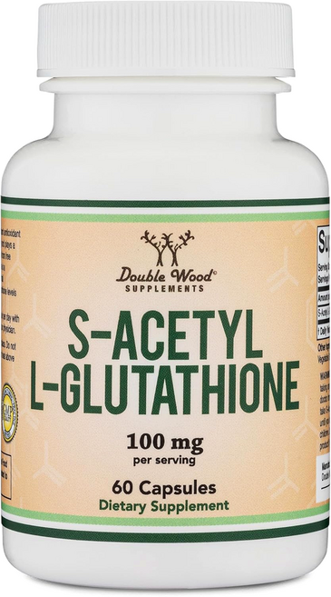 더블우드 S- 아세틸 L- 글루타티온 Double Wood S-Acetyl L-Glutathione 100mg 60정, 1개