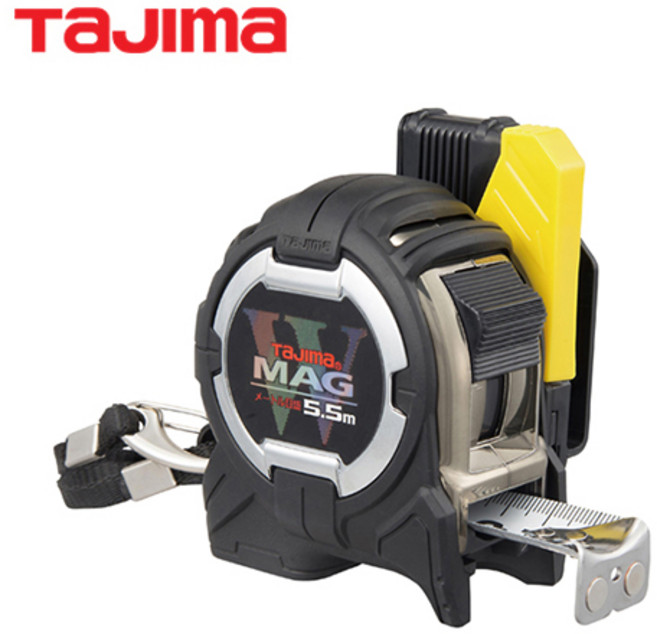 타지마 회전 안전 G그립 더블 자석 줄자 5.5m CWM3RS2555, 타지마 회전 안전 G그립 더블 자석 줄자 5.5m CW