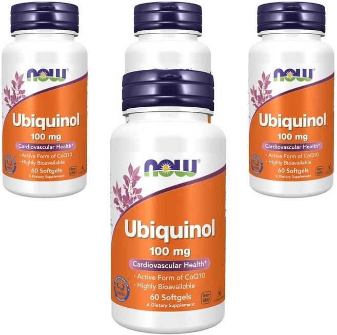 나우푸드 유비퀴놀 100mg 소프트젤, 4개, 60정 - 쿠팡