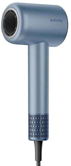 KINYO 短版無刷吹風機 KH-9630 小颶風 無刷高速吹風機 美髮 吹風機 低噪 強勁風力 快速乾髮, KH9630BU 質感藍