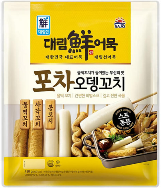 사조대림 사조-포차오뎅꼬치420g, 420g, 4개