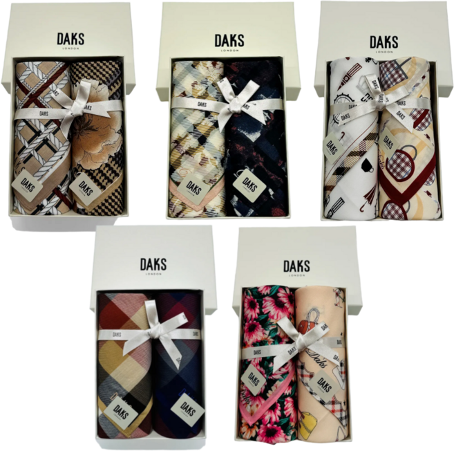 DAKS 닥스 남녀공용 면 손수건