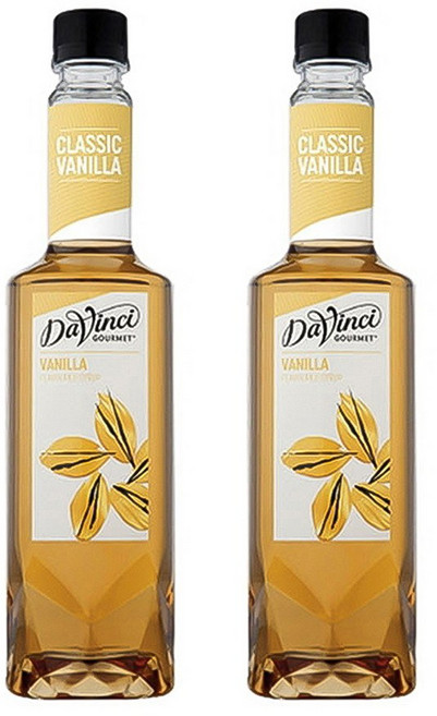 다빈치 클래식 바닐라 시럽, 2개, 750ml