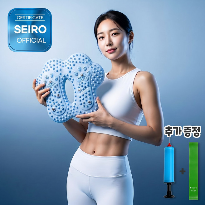세이로 가정용 에어 지압 스텝퍼, 클라우드 블루