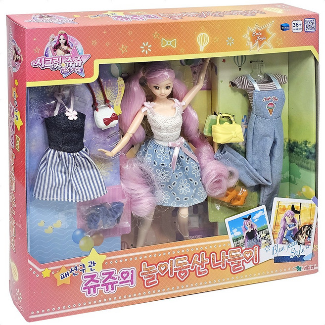 패션구관 쥬쥬의 놀이동산 나들이 정품, 1개