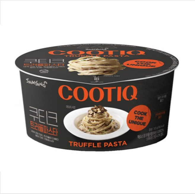 삼양 쿠티크 트러플파스타 컵라면 105g, 12개