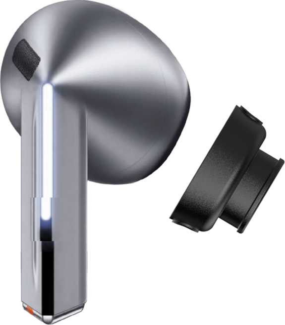 갤럭시 버즈4프로 버즈3프로 전용 이어팁 변환캡 디비누스 어뎁터 S1, 1세트, 블랙, Adaptor S1