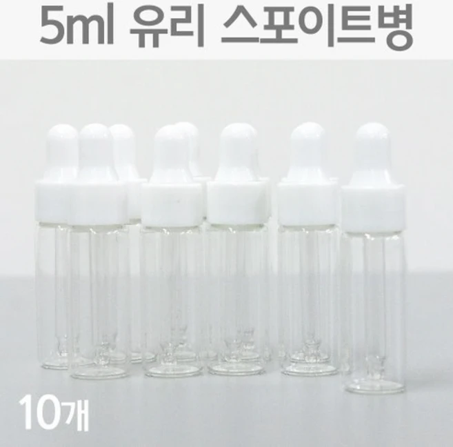 과학실험용 5ml 유리 스포이트병 스포이드 (10개), 1 - 쿠팡