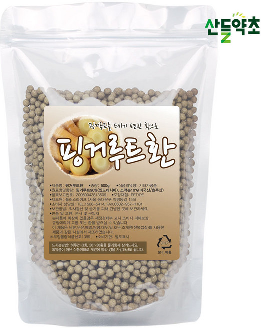 핑거루트환 판두라틴, 1개, 500g