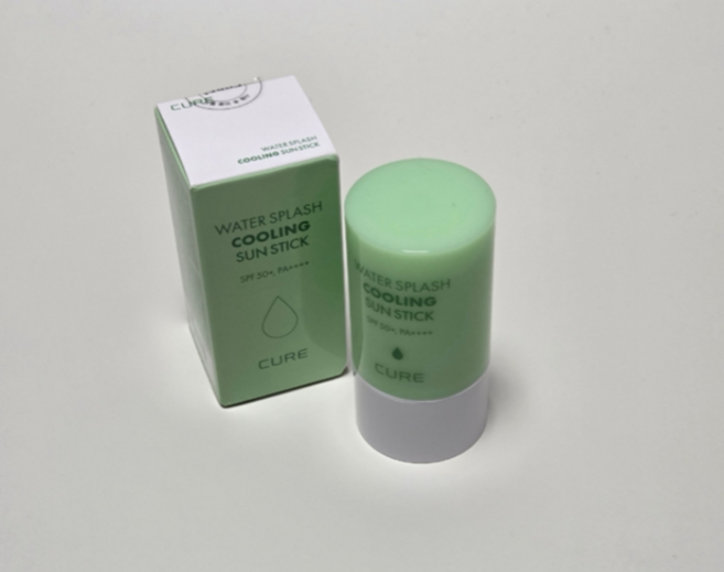 김정문알로에 큐어 워터 스플래쉬 쿨링 선스틱, 23g, 1개
