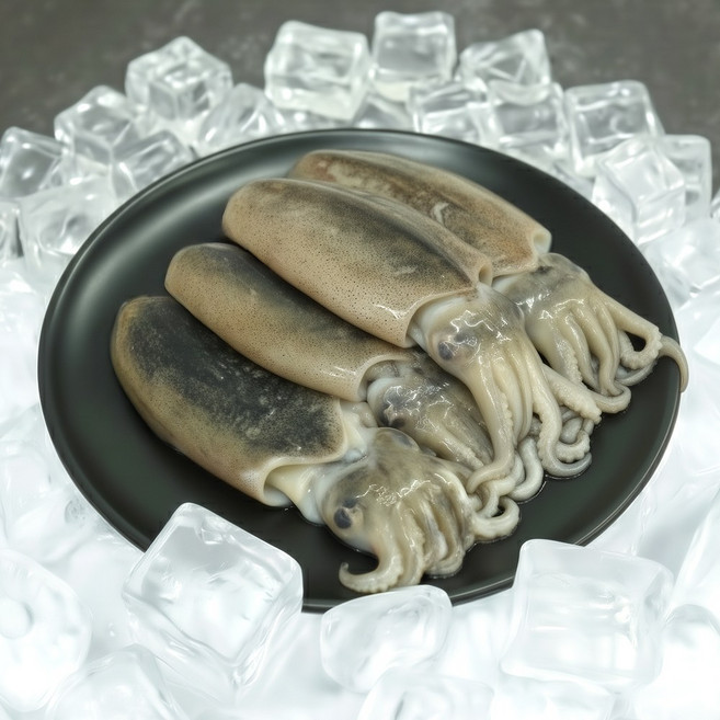 바로굽고 갑오징어 1kg 손질 오징어 냉동 급냉 국내산, 1개, 06.손질 갑오징어 특대(3~4마리)