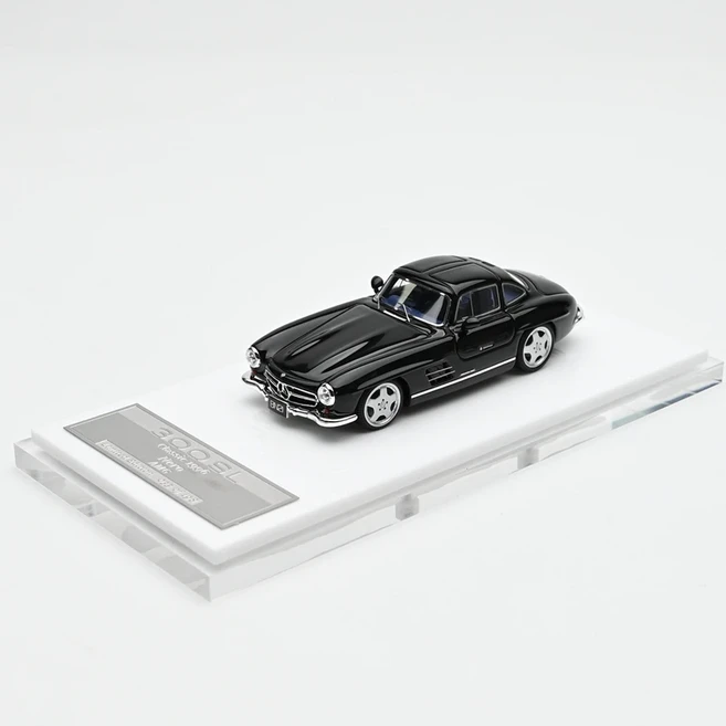 내 재고 있음 1:64 빈티지 레트로 시리즈 300SL AMG 수지 시뮬레이션 자동차 모델 장식품 소년 장, 04 c