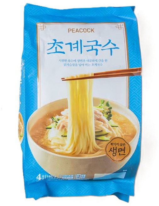 피코크 초개 국수 4인기획 냉장 보관, 2개, 1.952kg