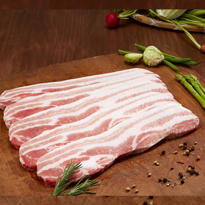 부드러운 식감의 고퀄리티 삼겹살 구이용 300g 3팩 브라질산