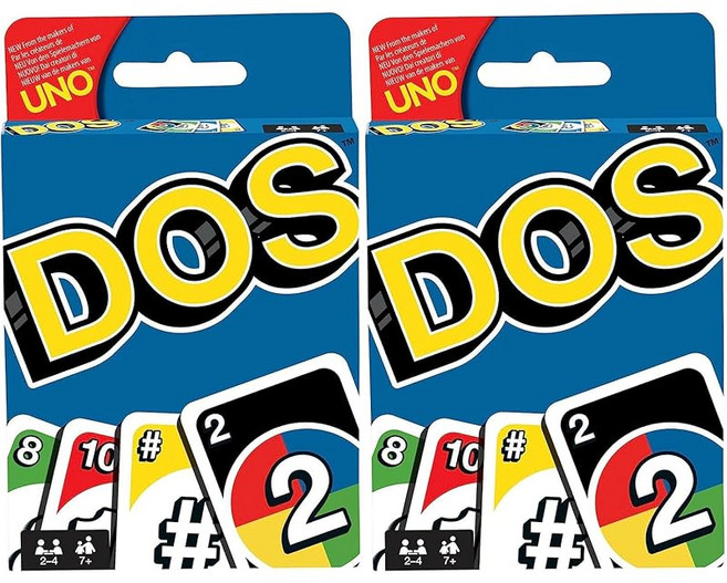 Uno Dos Card Game Pack of Two