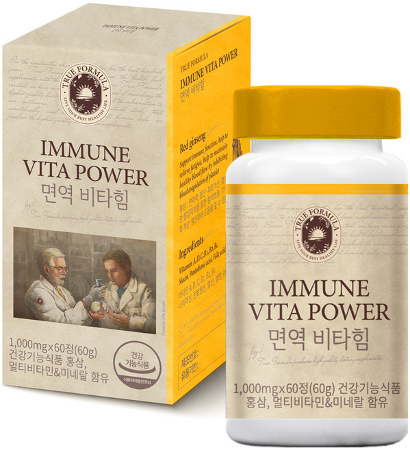 트루포뮬러 면역 비타힘, 60정, 1개
