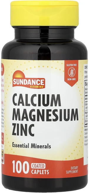 선댄스 비타민 칼슘 마그네슘 아연 100 코팅정, 6개, 100정 - 쿠팡