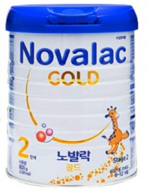 노발락 골드 분유 2단계, 800g, 1개