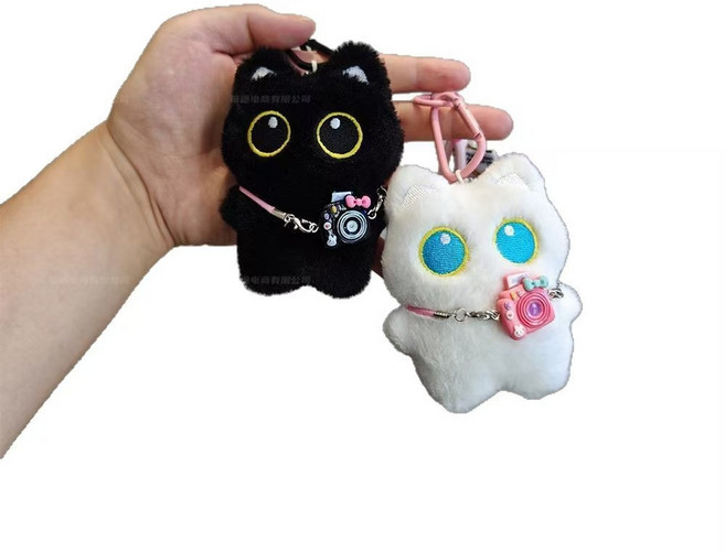 1+1 귀여운 고양이 인형키링2종