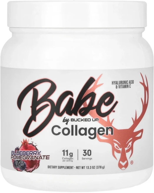 Bucked Up Baby 콜라겐 블루베리 석류 378g(13.3oz), BuckedUpBaby콜라겐블루베리석류378g133oz, 378g, 1개 - 쿠팡