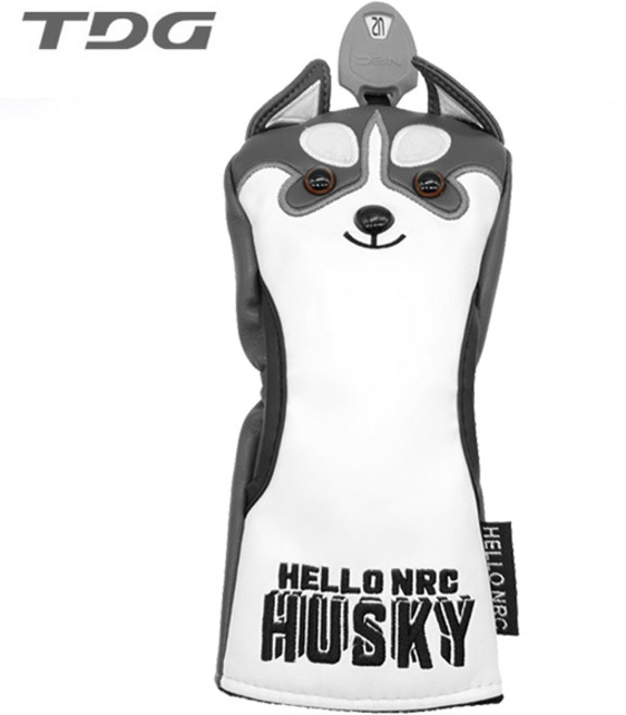 [티디지] NEW 허스키(HUSKY) 골프 헤드 커버 유틸리티, 단품