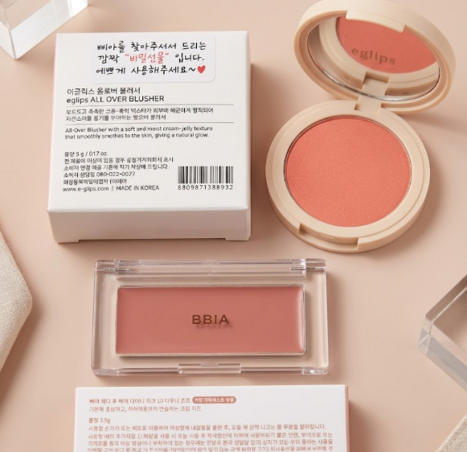 삐아 레디 투 웨어 다우니 치크 블러셔 3.5g, 11 다우니 페탈, 1개