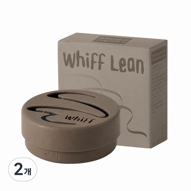 [공식몰] 26S/S 위프 린 탈취제 WHIFF 고체 자동차 옷장 차량에어컨 신발장 냄새 제거 100g 1개, 2개