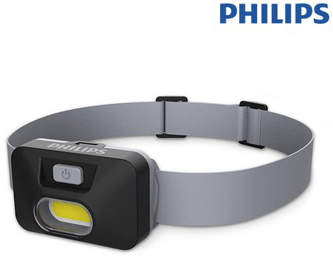 필립스 LED 헤드 랜턴 SFL1000H, 블랙그레이, 1개