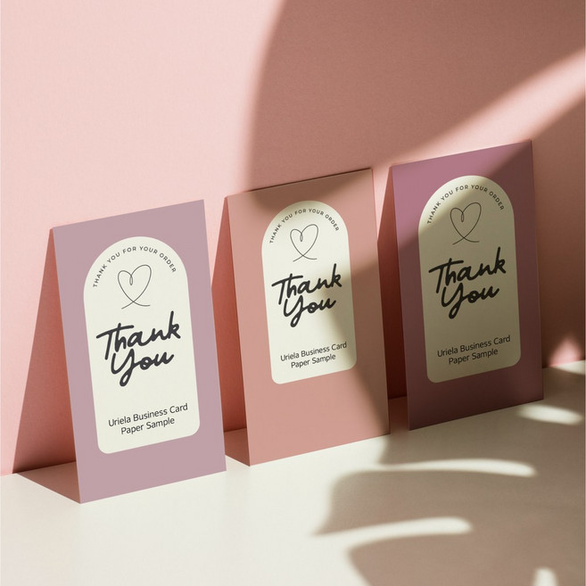 [한정수량]명함종이샘플 재질샘플 | 일반지 수입지 카드지 후가공 Ver.1