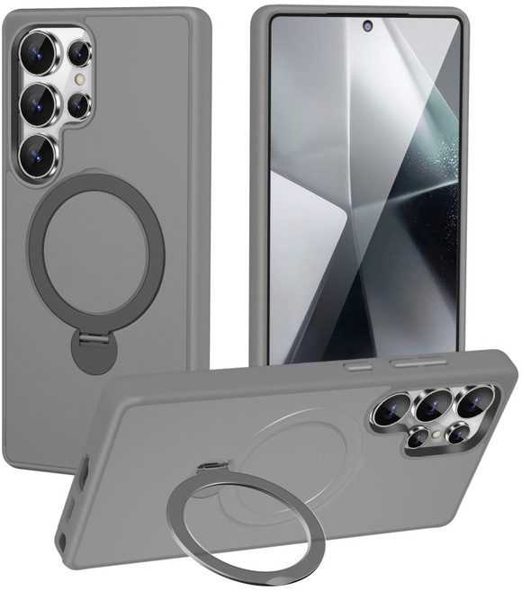 삼성 갤럭시 S24 S25 S26 플러스 울트라 엣지 맥세이프 자기흡착 군사급 360회전링 케이스