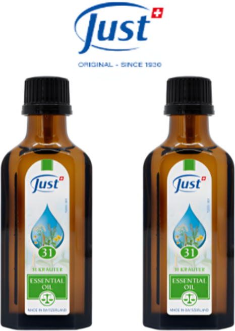 유스트 31허브 바디오일, 75ml, 2개