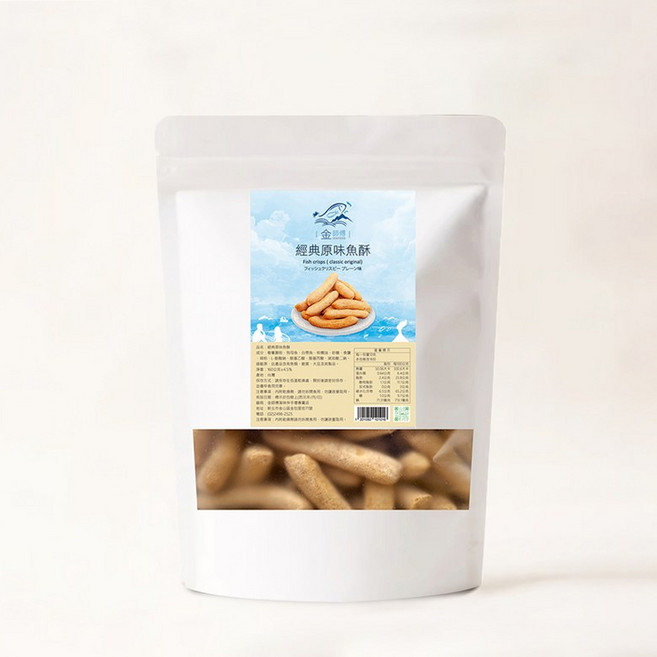 金師傅 經典原味魚酥, 160g, 1包
