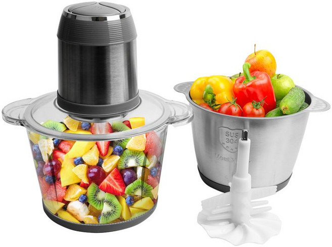 키친아트 마늘 다지기 마늘박피기 분쇄기 이유식 만능 야채 고기