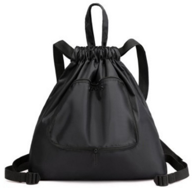 초경량 방수 여성 꽃무늬 스트링 백팩 접이식 가방