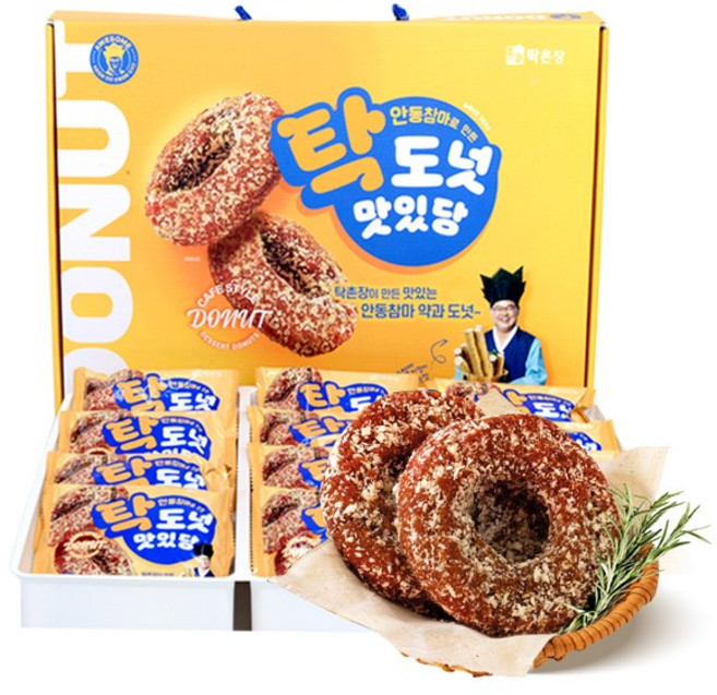 탁촌장 탁도넛, 12개입, 1개, 720g