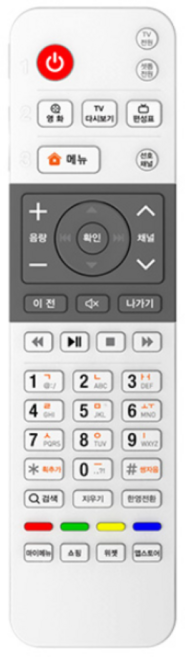 정품 KT올레 B114 지니TV리모컨 일반형