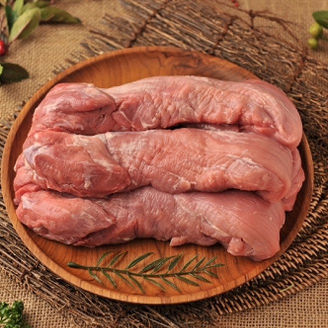 (주)가천린포크 돈안심 1kg(카레용), 1개, 1kg