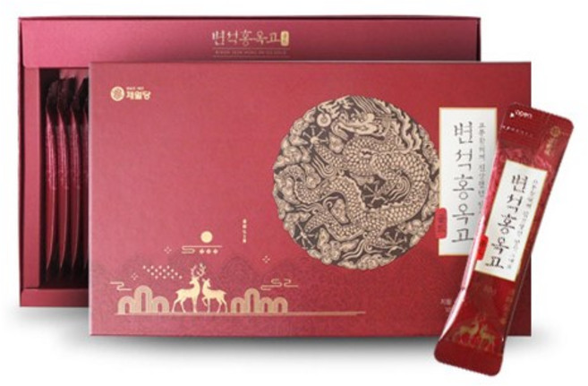 [제월당] 변석홍옥고 정일품 골드 30포 / 120년 전통 / 생지황, 10g, 30개