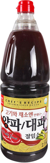 미담채 양파 대파 절임소스, 2.1kg, 1개