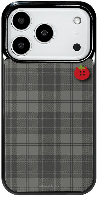 토마토 단추 패턴 아이폰 갤럭시 맥세이프 에폭시 케이스 폰케이스