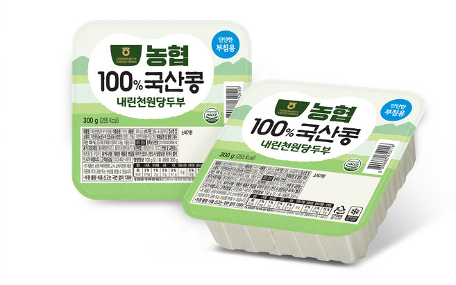 농협 내린천원당 두부 300g(부침용), 1개, 300g