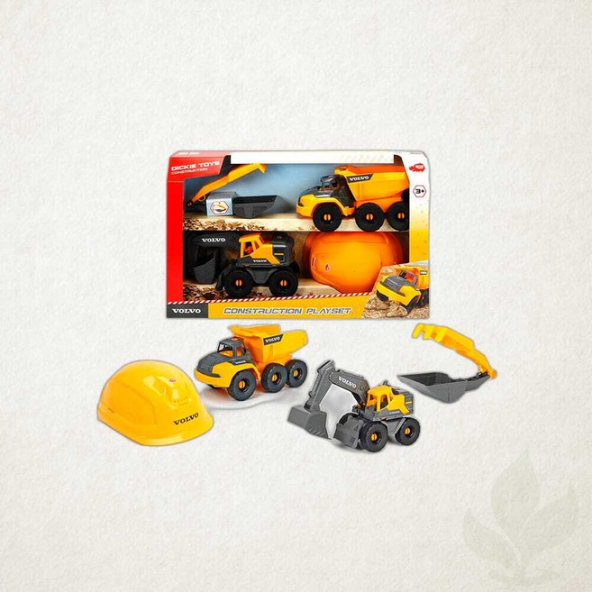 디키토이즈 볼보 자동차 중장비 건설세트 포크레인 트럭 장난감 1개입