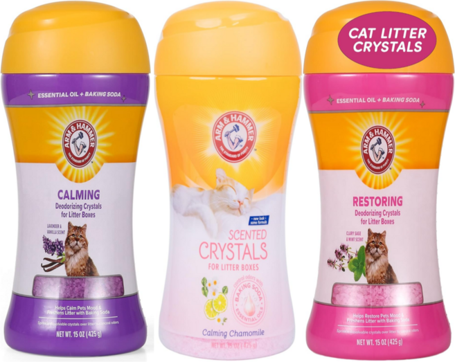 ARM&HAMMER 고양이 탈취제 475g 3개 고양이 모래 화장실 탈취제 암앤헤머 탈취제