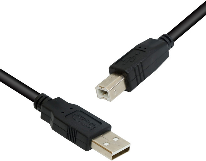 마하링크 USB2.0 A to B 리피터 케이블 20M ML-URAB20 신호증폭 2중차폐 AM-BM 480Mbps속도, 1개