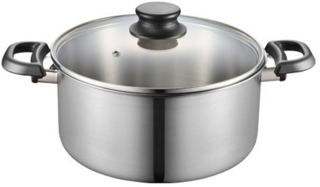 풍년 위더스뉴트로IH 인덕션냄비 18편수/20웍편수/22전골/24양수, 24cm, 실버, 1개