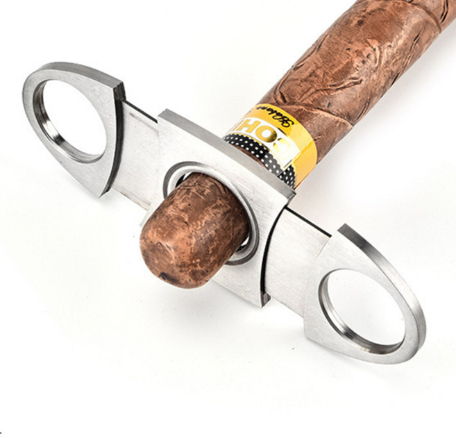 고급형 시가커터기, 1개, 실버