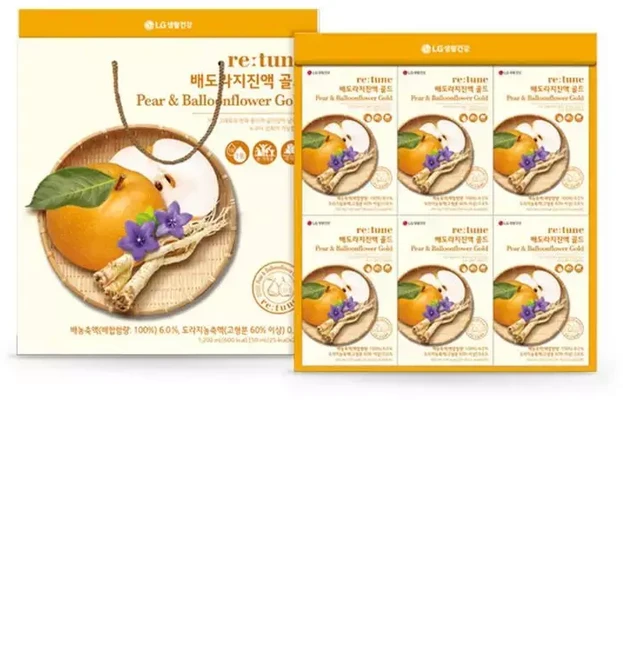 리튠 배도라지 진액 골드 선물 세트 도라지즙 도라지 엑기스 농축, 1개