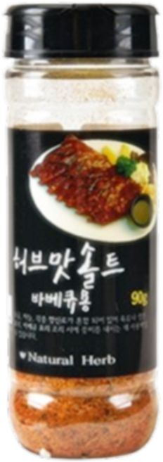이슬나라 허브맛솔트 바베큐용, 100개, 90g