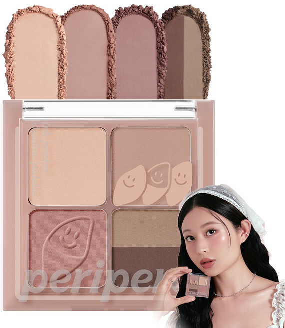 페리페라 잉크 포켓 섀도우 팔레트 23AD, 09 산지 직송 가을 냄새, 1개