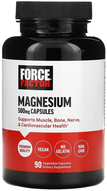 포스팩터 마그네슘 500mg 베지 캡슐 90 정, 1개 - 쿠팡